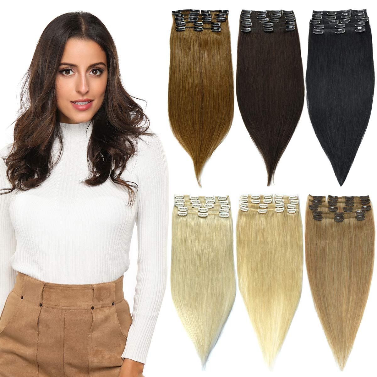 Clip-In Hair Extensions: The Best of 2019